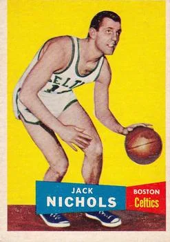 1957-58 Topps Jack Nichols #9 card image