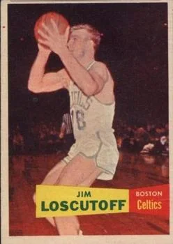 1957-58 Topps Jim Loscutoff #39 card image