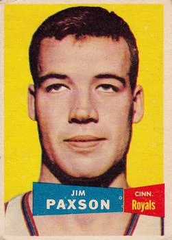 1957-58 Topps Jim Paxson #73 card image