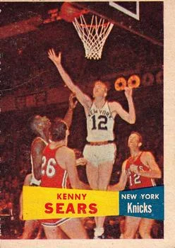 1957-58 Topps Kenny Sears #7 card image