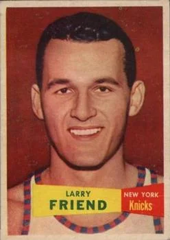 1957-58 Topps Larry Friend #47 card image