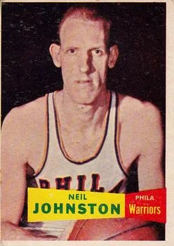 1957-58 Topps Neil Johnston #3 card image