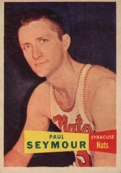 1957-58 Topps Paul Seymour #72 card image