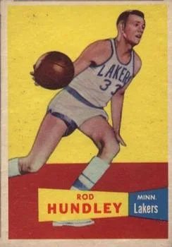 1957-58 Topps Rod Hundley #43 card image