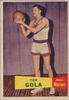 1957-58 Topps Tom Gola #44 card image