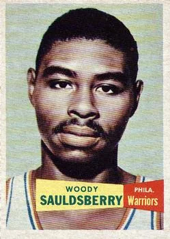 1957-58 Topps Woody Sauldsberry #34 card image