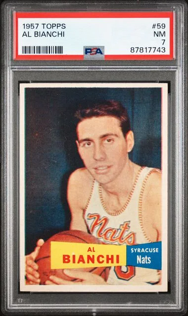 1957 Topps Al Bianchi #59 card image