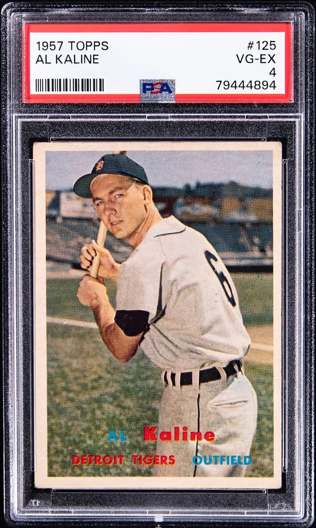 1957 Topps Al Kaline #125 card image