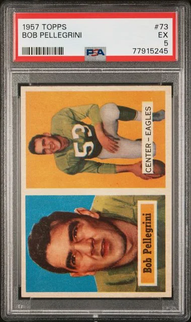 1957 Topps Bob Pellegrini #73 card image