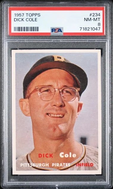 1957 Topps Dick Cole #234 card image