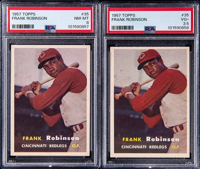 1957 Topps Frank Robinson Cards #35 card image