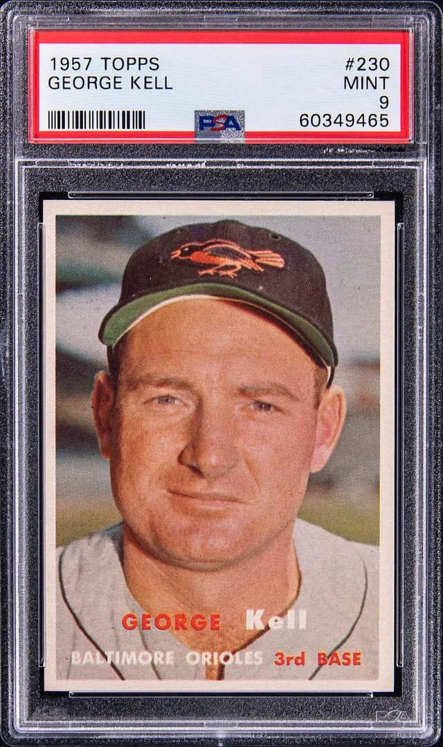 1957 Topps George Kell #230 card image