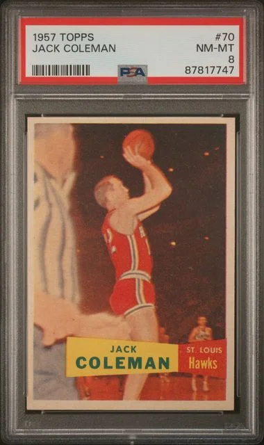 1957 Topps Jack Coleman #70 card image