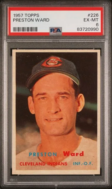 1957 Topps Preston Ward #226 card image
