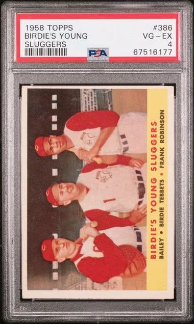 1958 Topps Birdie'S Young Sluggers #386 card image