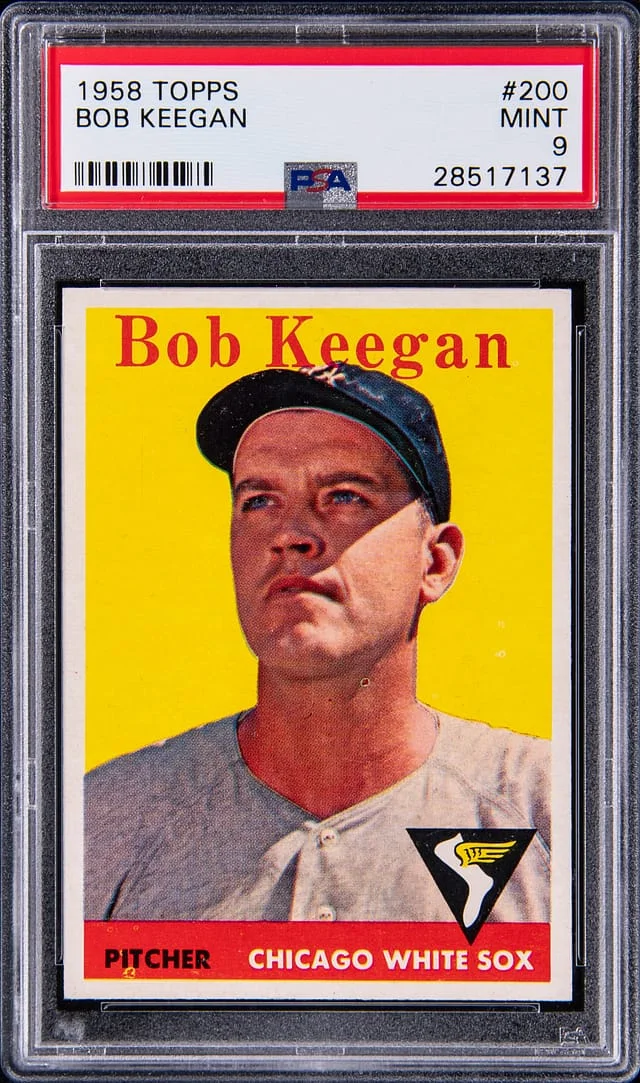 1958 Topps Bob Keegan #200 card image