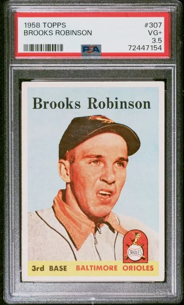 1958 Topps Brooks Robinson #307 card image
