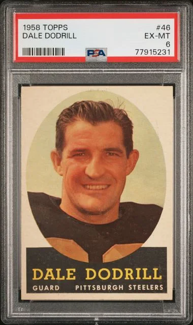 1958 Topps Dale Dodrill #46 card image