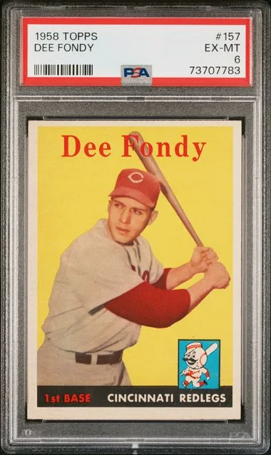 1958 Topps Dee Fondy #157 card image