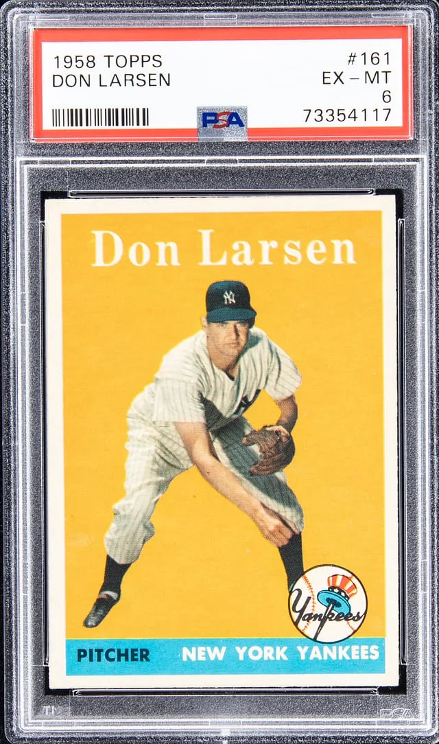 1958 Topps Don Larsen #161 card image