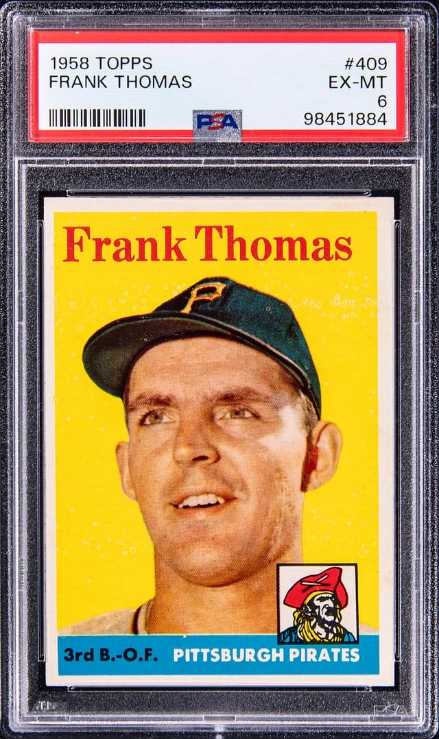 1958 Topps Frank Thomas #409 card image