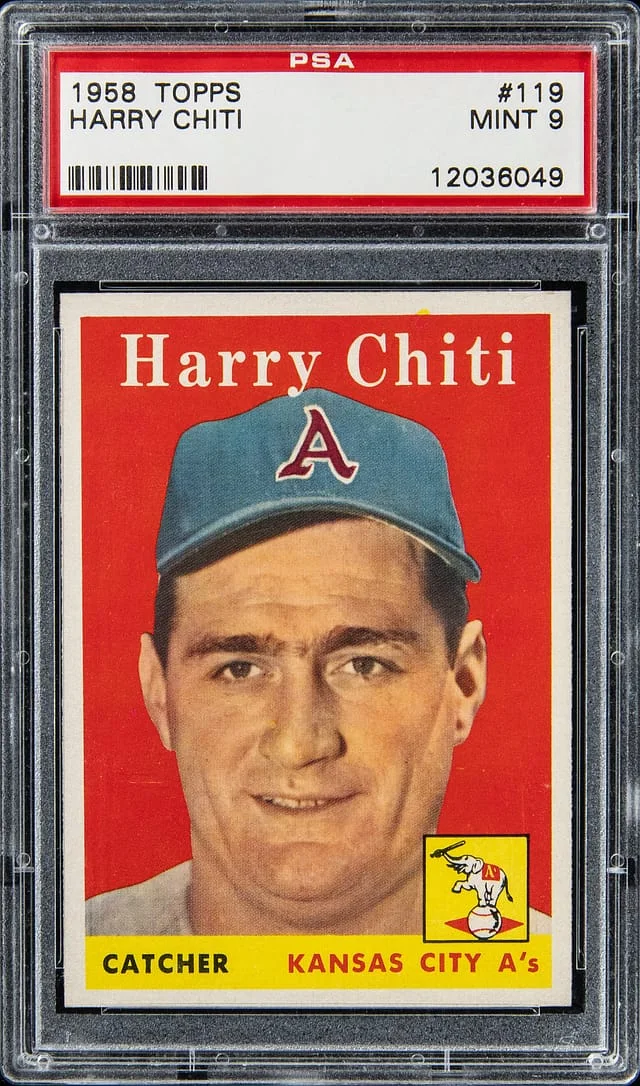 1958 Topps Harry Chiti #119 card image