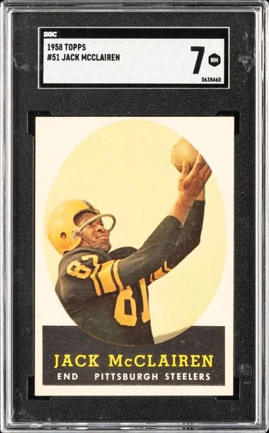 1958 Topps Jack McClairen #51 card image
