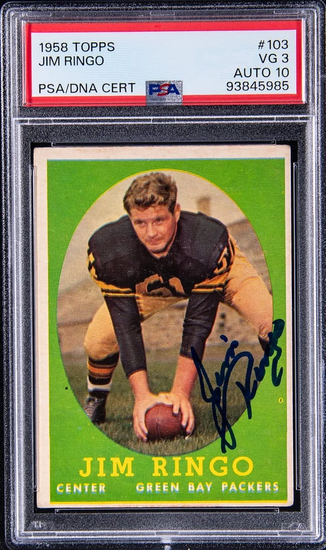 1958 Topps Jim Ringo #103 card image