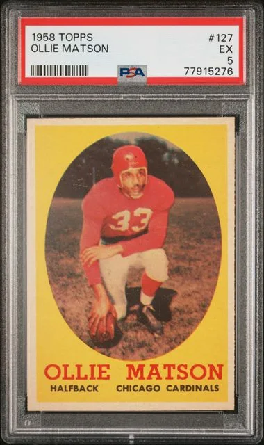 1958 Topps Ollie Matson #127 card image
