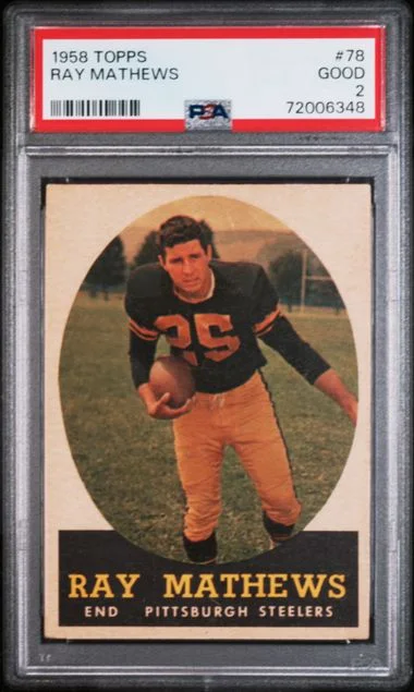 1958 Topps Ray Mathews #78 card image