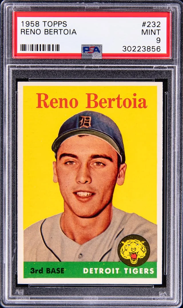 1958 Topps Reno Bertoia #232 card image