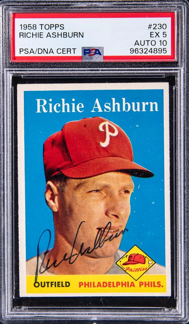 1958 Topps Richie Ashburn #230 card image