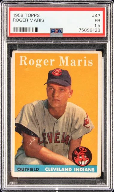 1958 Topps Roger Maris #47 card image