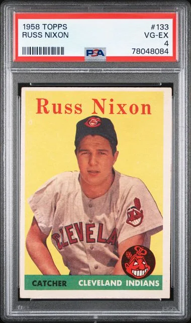 1958 Topps Russ Nixon #133 card image