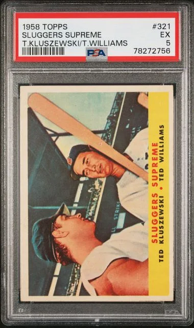 1958 Topps Sluggers Supreme #321 card image