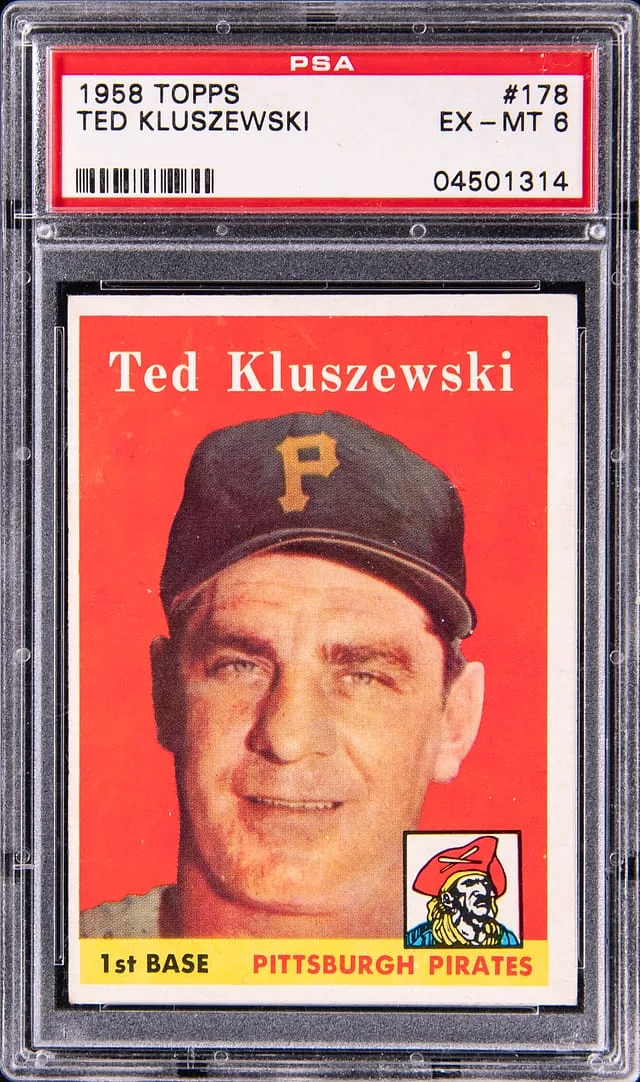 1958 Topps Ted Kluszewski #178 card image