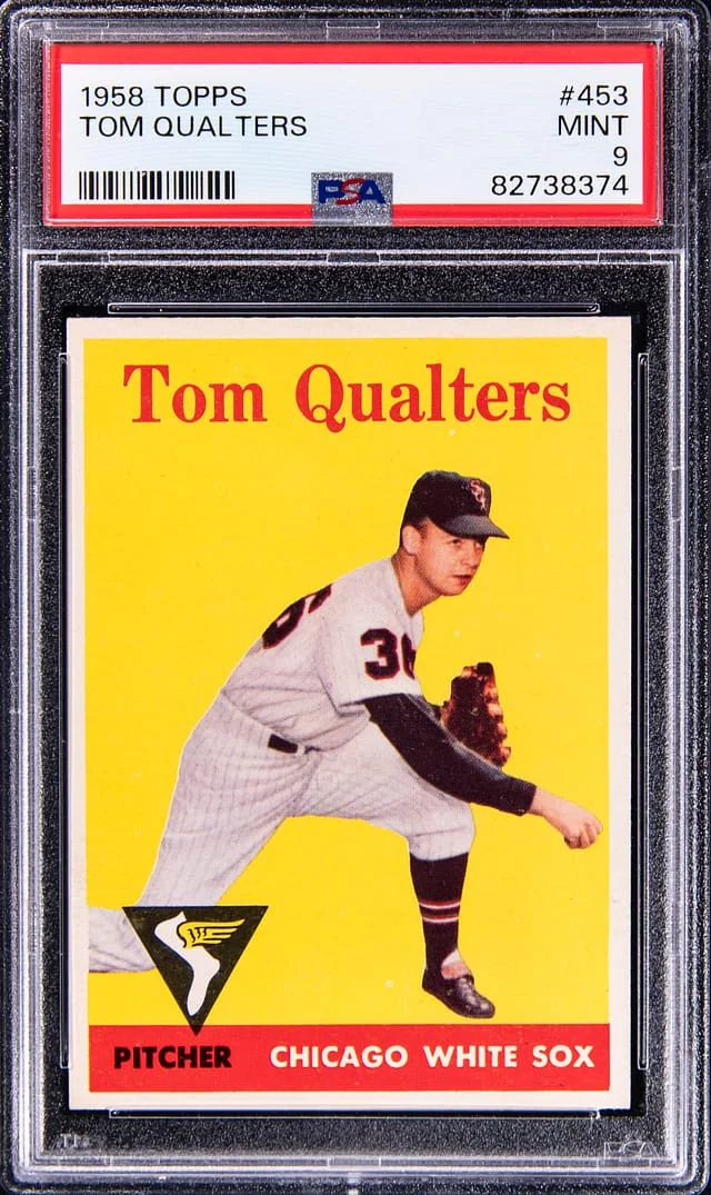 1958 Topps Tom Qualters #453 card image
