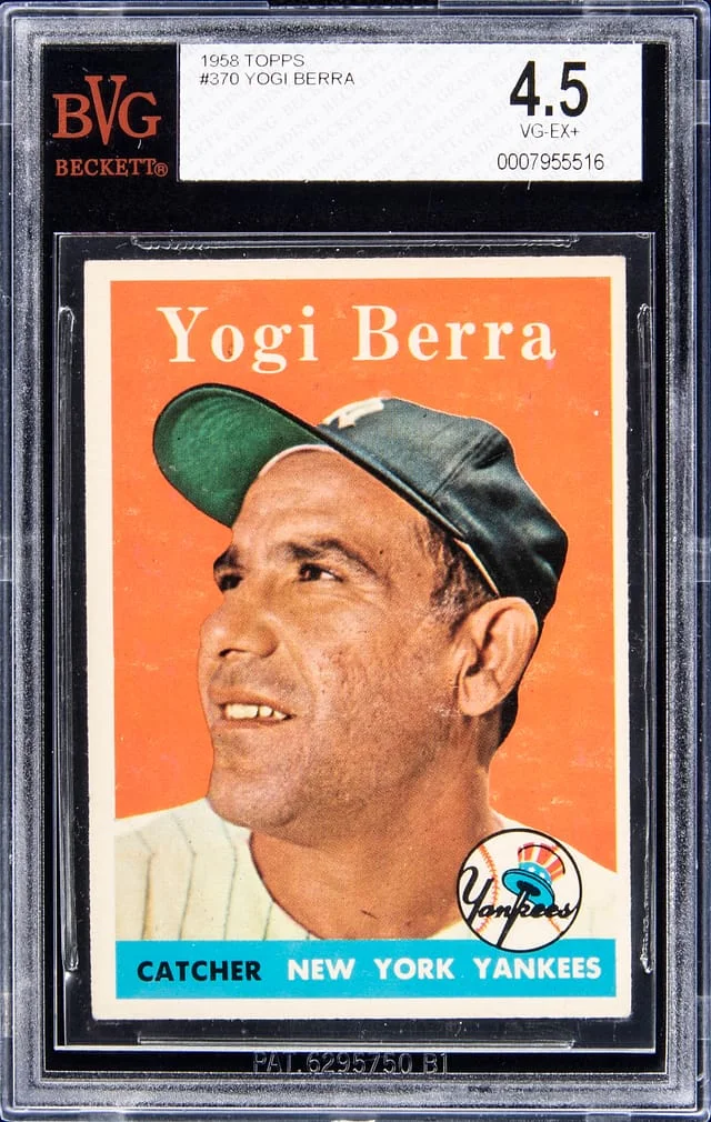 1958 Topps Yogi Berra #370 card image