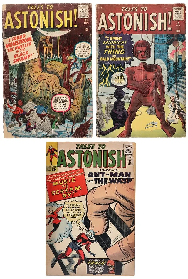 1959-63 Marvel) Books - Raw #3 card image