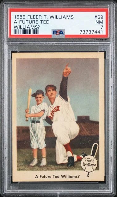 1959 Fleer A Future Ted Williams #9 card image