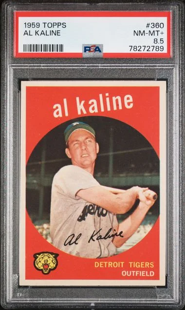 1959 Topps Al Kaline #360 card image