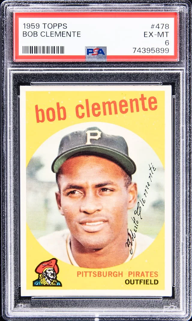 1959 Topps Bob Clemente #478 card image