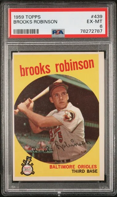 1959 Topps Brooks Robinson #439 card image