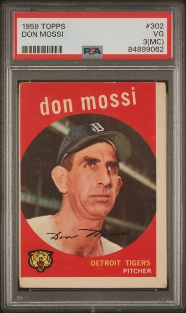 1959 Topps Don Mossi #302 card image