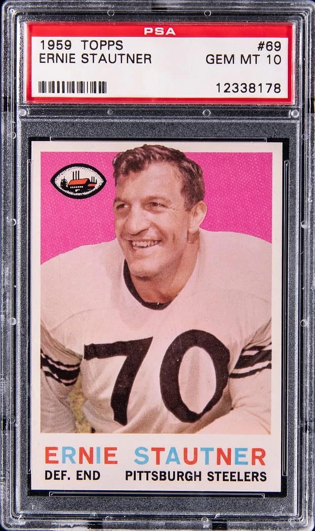 1959 Topps Ernie Stautner #69 card image
