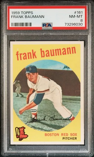 1959 Topps Frank Baumann #161 card image