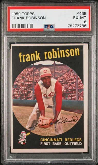 1959 Topps Frank Robinson #435 card image