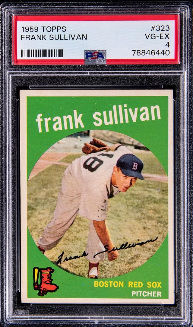 1959 Topps Frank Sullivan #323 card image