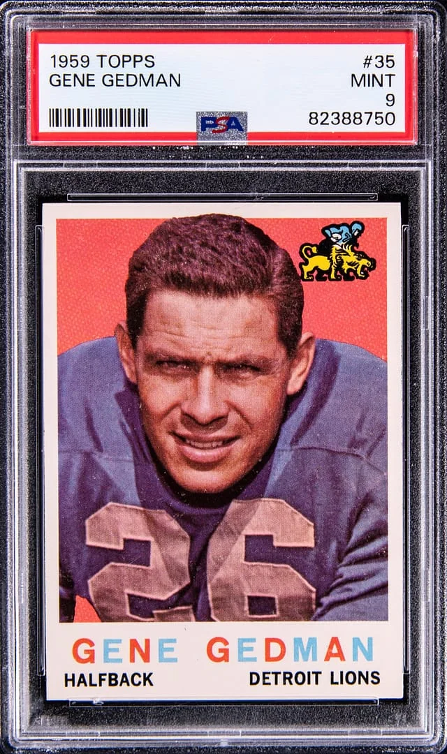 1959 Topps Gene Gedman #35 card image