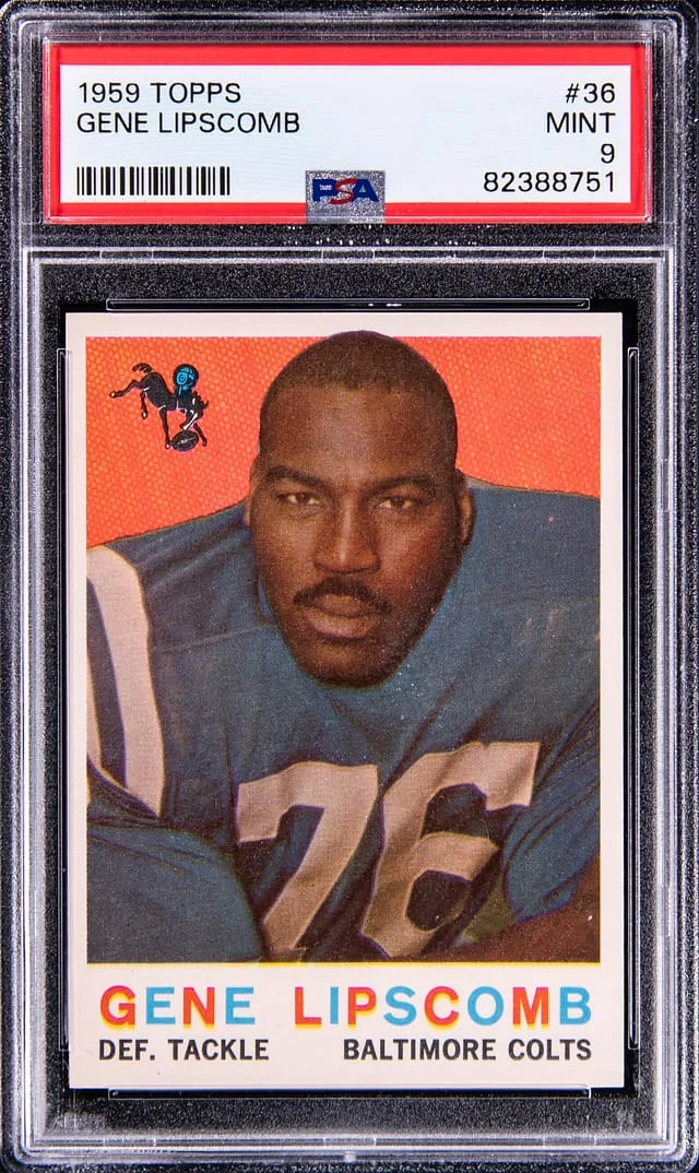 1959 Topps Gene Lipscomb #36 card image